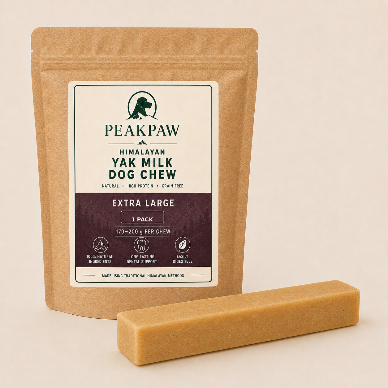 Extra Large Himalayan Yak Milk Dog Chew