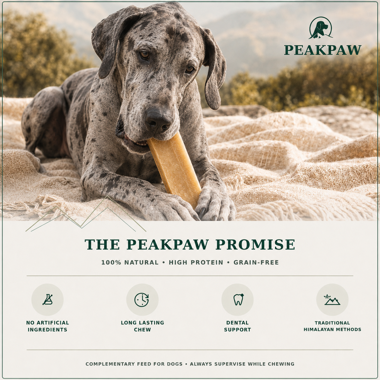 Extra Large Himalayan Yak Milk Dog Chew