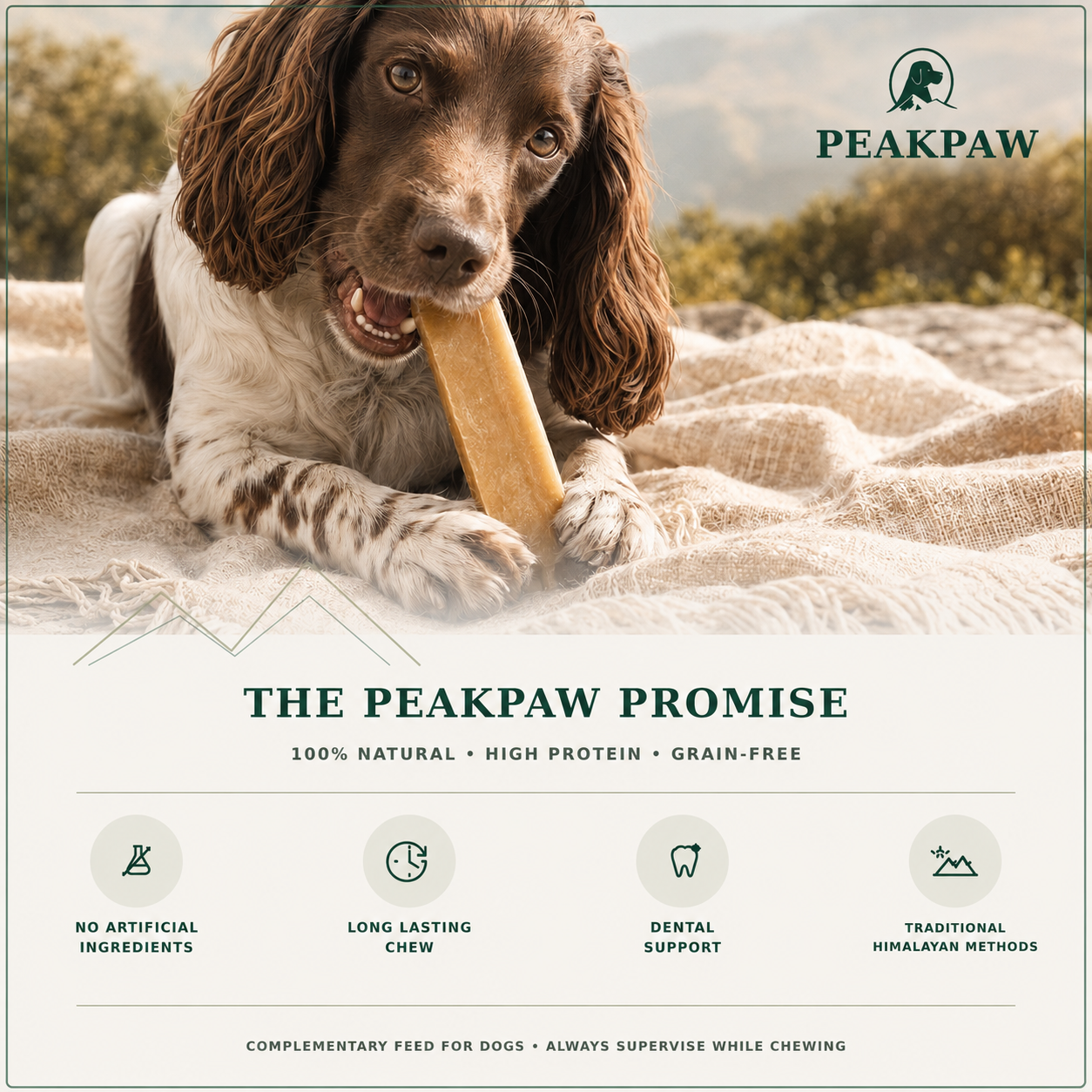Medium Himalayan Yak Milk Dog Chew