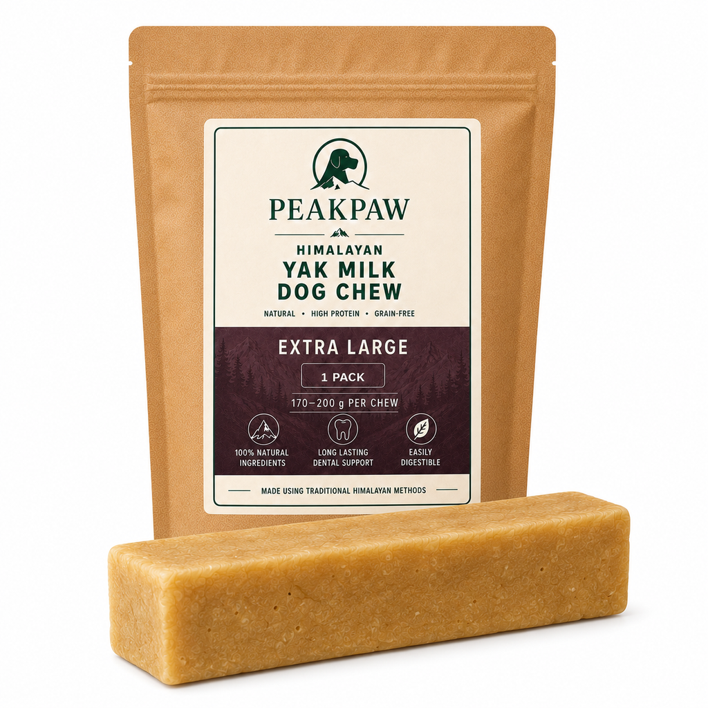 Extra large Himalayan yak milk dog chew, single pack
