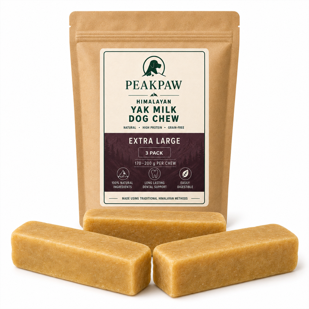 Extra large Himalayan yak milk dog chew, single pack