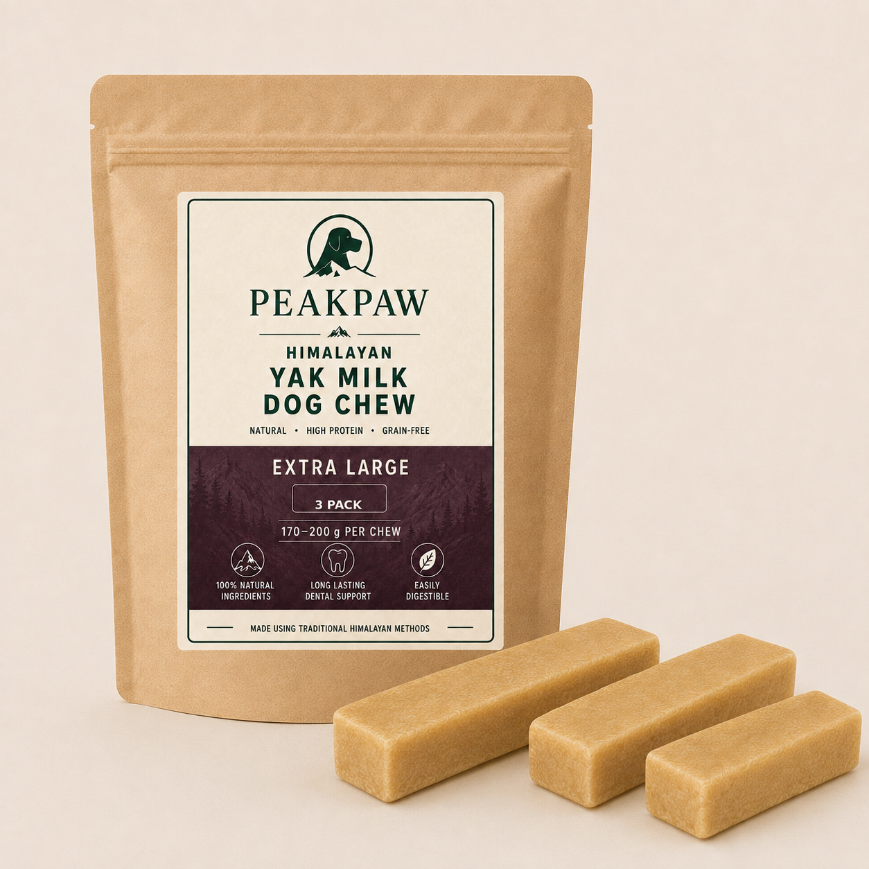 Extra Large Himalayan Yak Milk Dog Chew