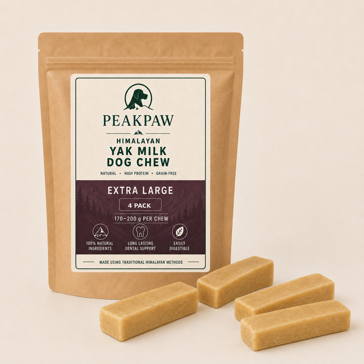 Extra Large Himalayan Yak Milk Dog Chew