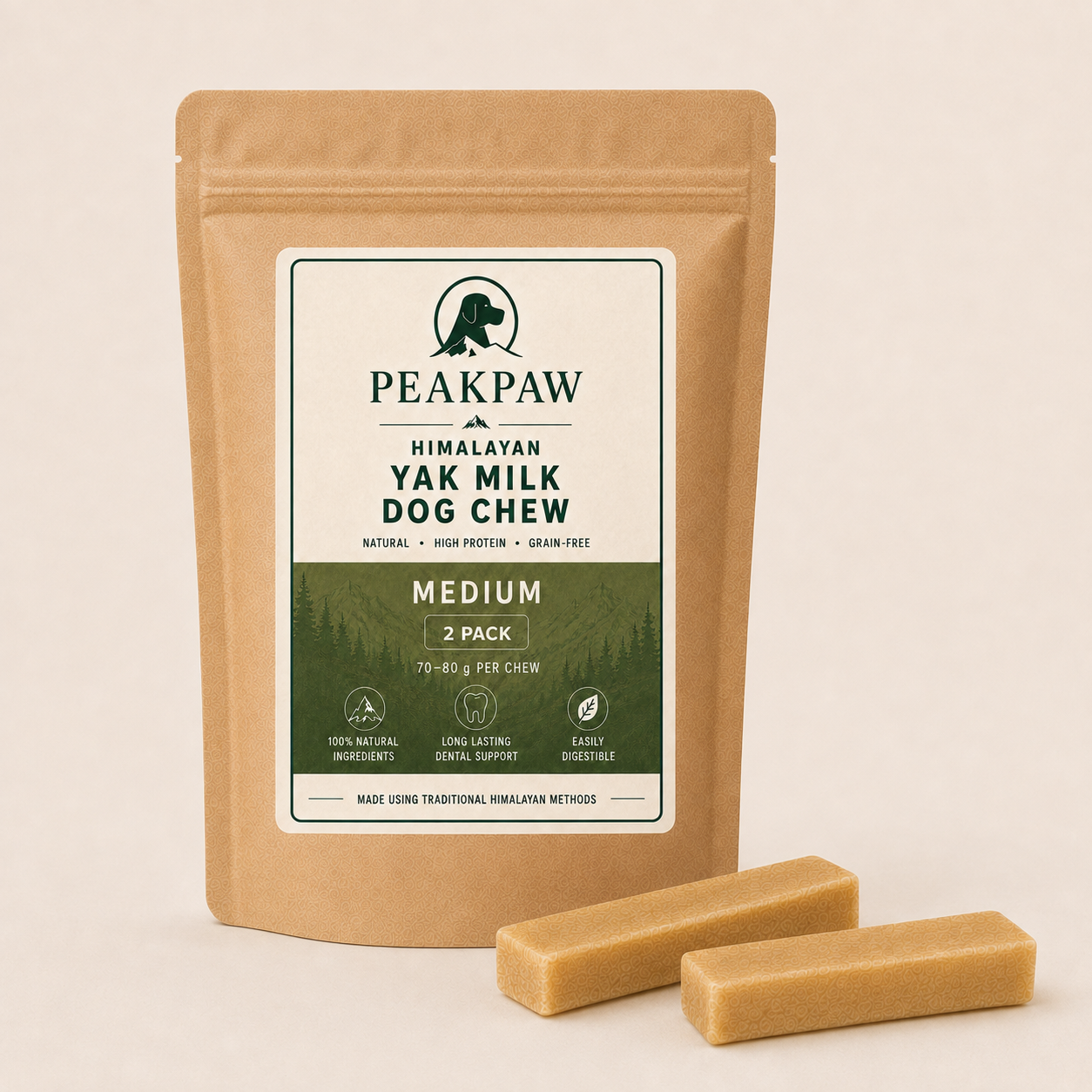 Medium Himalayan Yak Milk Dog Chew