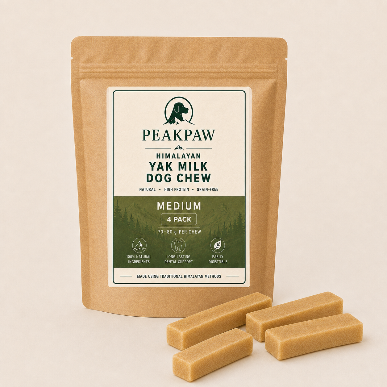 Medium Himalayan Yak Milk Dog Chew